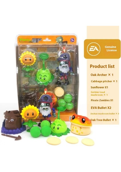 Plants Vs Zombies Oyuncakları Komple Çizgi Film Bebek Hediye Seti (Yurt Dışından)