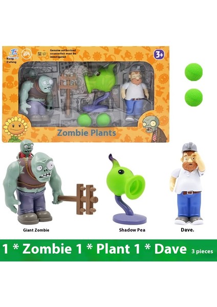 Plants Vs Zombies Oyuncakları Komple Anime Model Seti (Yurt Dışından)