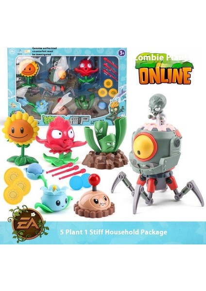 Plants Vs Zombies Oyuncakları Komple Çizgi Film Bebek Hediye Seti (Yurt Dışından)