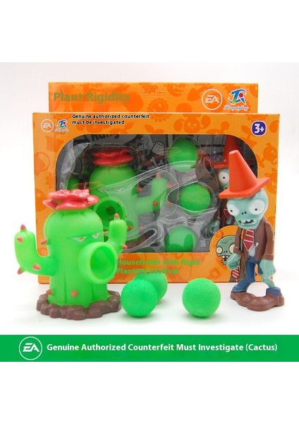 Plants Vs Zombies Oyuncakları Komple Hediye Seti Çıkarılabilir Model (Yurt Dışından)