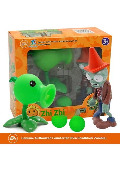 Plants Vs Zombies Oyuncakları Komple Hediye Seti Çıkarılabilir Model (Yurt Dışından)