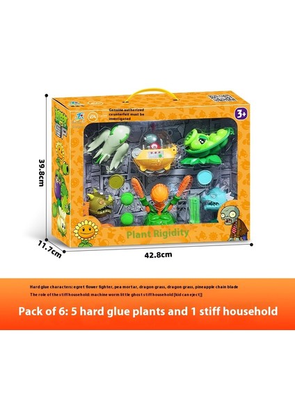 Plants Vs Zombies Oyuncakları Komple Anime Model Seti (Yurt Dışından)