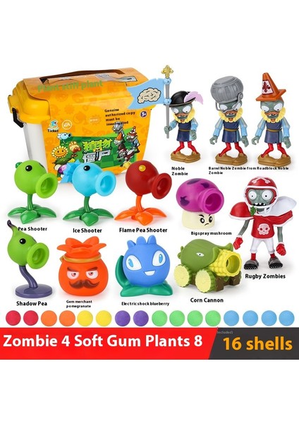 Plants Vs Zombies Oyuncakları Komple Anime Model Seti (Yurt Dışından)