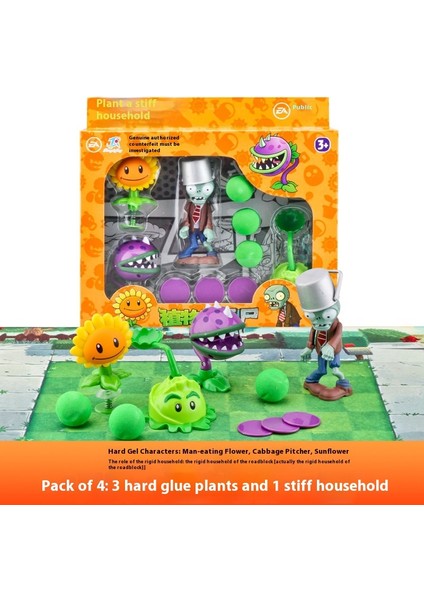Plants Vs Zombies Oyuncakları Komple Anime Model Seti (Yurt Dışından)