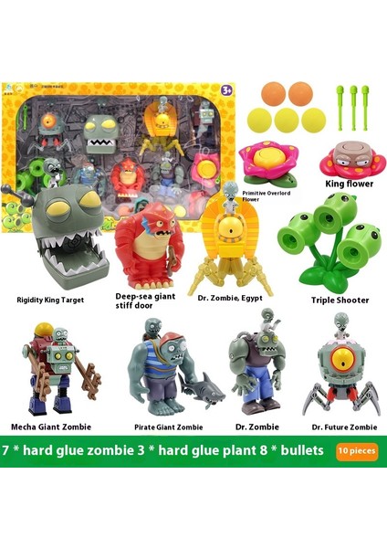 Plants Vs Zombies Oyuncakları Komple Anime Model Seti (Yurt Dışından)