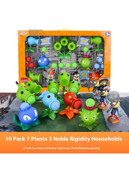 Plants Vs Zombies Oyuncakları Komple Anime Model Seti (Yurt Dışından)