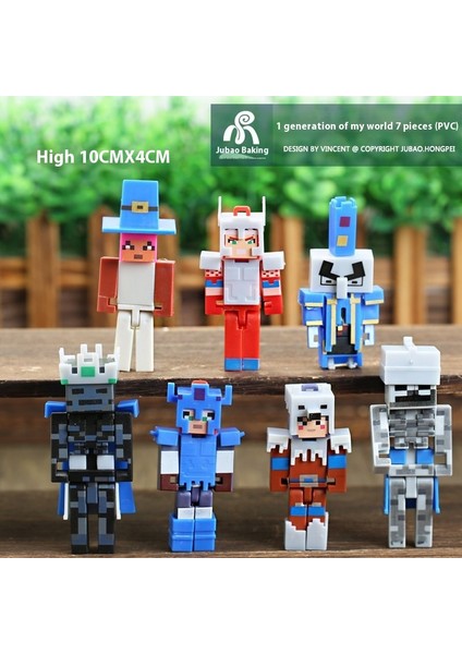 Benim Dünyam Steve Süs Maket Figürler Oyuncaklar (Yurt Dışından)