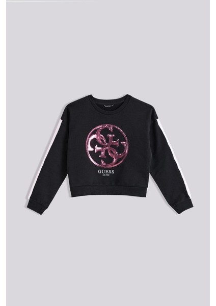 Bg Store Kız Çocuk Siyah Sweatshirt indirimleri