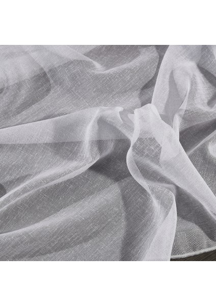 Keten Beyaz 1 x 3 Sık Pile Tül Perde indirimleri