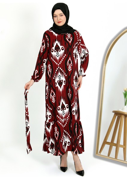 Desenli Bürümcük Elbise indirimleri