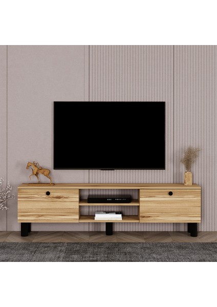 Esma Bohem Ayaklı Kapaklı Tv Ünitesi Tv Sehpası 180 cm . ESM04