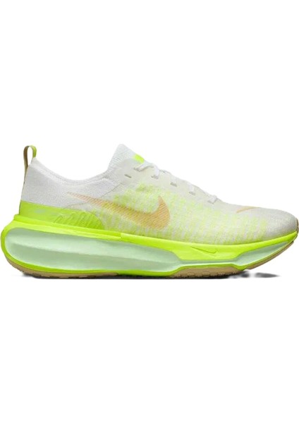 Zoomx Invincible Run Flyknit 3 Road Running Reflektörlü Erkek Koşu Antrenman Ayakkabısı Neon Yeşil