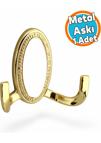 Askı Gold Altın Dolap Askılık Askılığı Duvar Vestiyer Banyo Mutfak Elbise Kıyafet Çanta Askısı