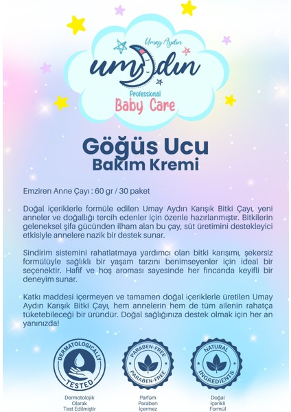 Göğüs Ucu Bakım Kremi 50 ml