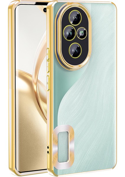 Honor 200 Pro Kılıf Kamera Korumalı Logo Gösteren Zore Omega Kapak -115588