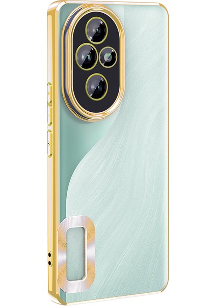 Honor 200 Pro Kılıf Kamera Korumalı Logo Gösteren Zore Omega Kapak -115588