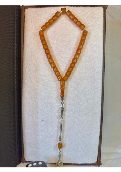 Çubuk Kehribar Tesbih Bal Renkli Bilek Boy T-69 fiyatları