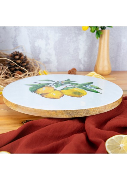 Kangura Limon Dönen Sunum Tabağı