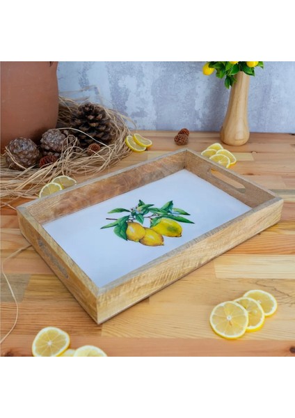 Kangura Limon Çay Tepsisi Küçük