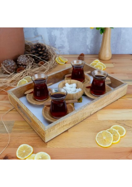 Kangura Limon Çay Tepsisi Küçük