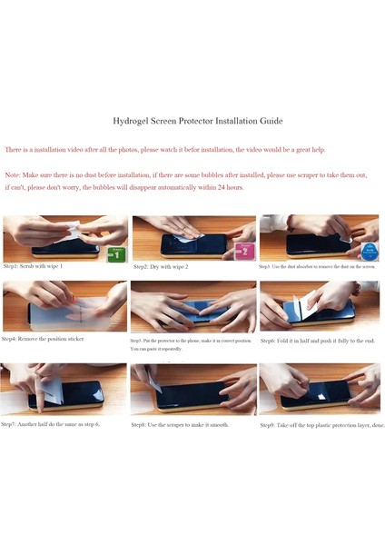 iPhone 16 Pro Özel Kesim Nano Şeffaf Ön ve Arka Telefon Ekran Koruyucu Set fırsatları