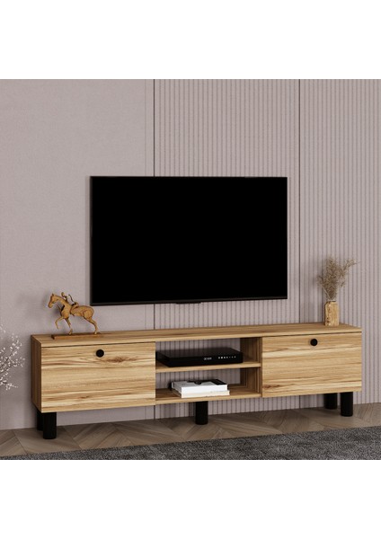 Esma Bohem Ayaklı Kapaklı Tv Ünitesi Tv Sehpası 180 cm . ESM04 modelleri