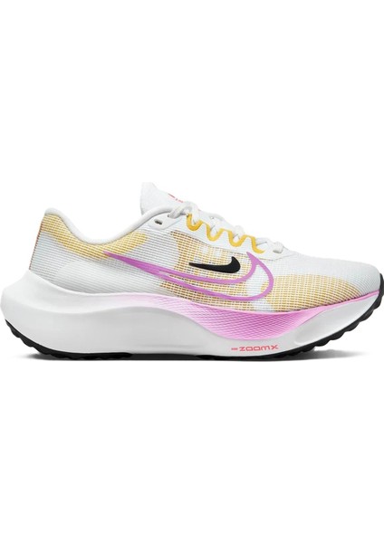 Zoom Fly 5 Running Shoes Kadın Yürüyüş Koşu Ayakkabısı Beyaz