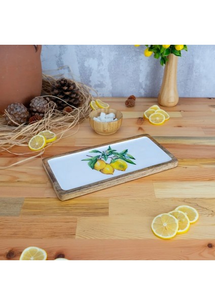 Kangura Limon Dikdörtgen Tepsi Küçük
