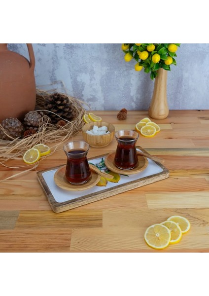 Kangura Limon Dikdörtgen Tepsi Küçük