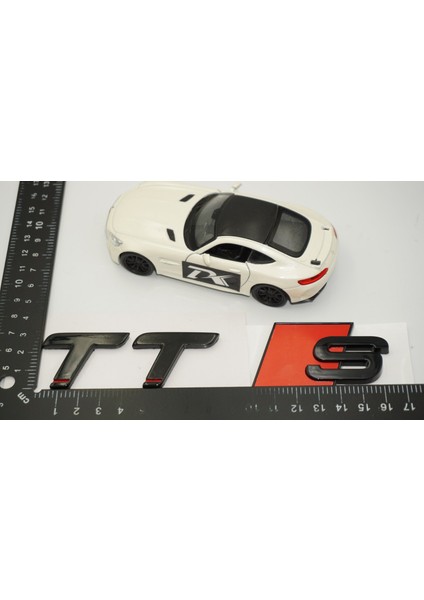 Audi Tt S 07 Versiyon Siyah Abs 3m 3D Bagaj Logo Yazı fırsatları
