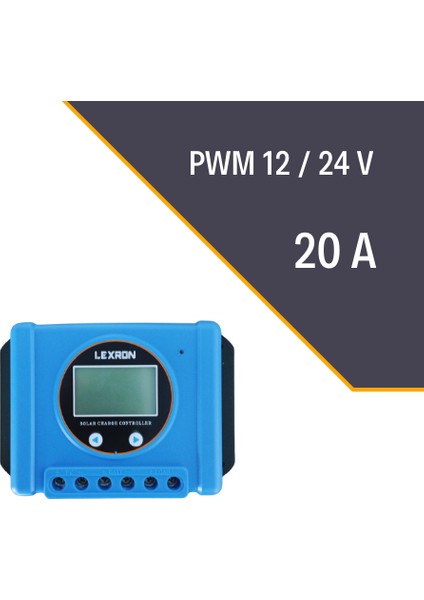 20A Pwm Şarj Kontrol Cihazı