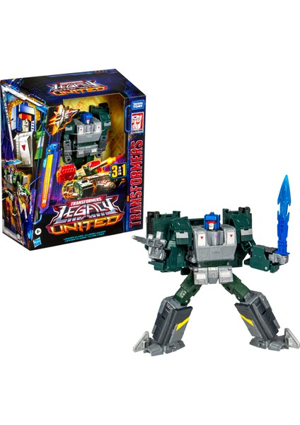 Transformers: Legacy United Leader Class Overcharge Aksiyon Figürü