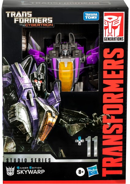Studio Series Gamer Edition Voyager Class Skywarp (War For Cybertron) Aksiyon Figürü