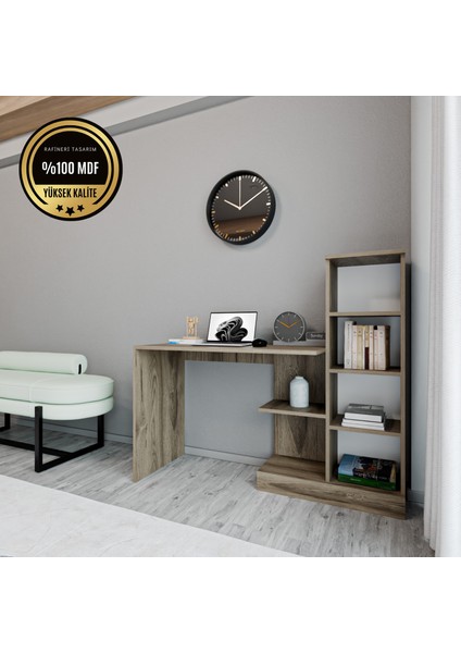 Hera Mdf Kapaksız Çalışma Masası Bilgisayar Masası Ofis Ders Masası