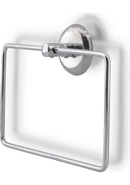 Kare Havluluk Lavabo Banyo Mutfak Aparat Standı Bez Havlu Askısı Paslanmaz Metal Krom Renk Vidalı fırsatları