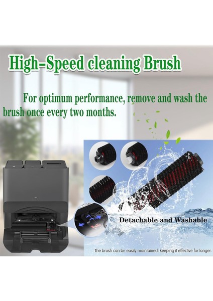 Roborock S8 Pro Ultra Robot Süpürge Ana Yan Fırça Hepa Filtreler Paspas Bezi Toz Torbaları Yedek Parçaları (Yurt Dışından) fırsatları