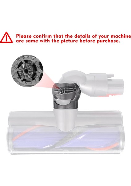 Dyson V10 V11 Elektrikli Süpürge Başlığı Parçaları 50W Doğrudan Tahrikli Temizleyici Aksesuarları Için Başlık Konnektörü (Yurt Dışından) modelleri