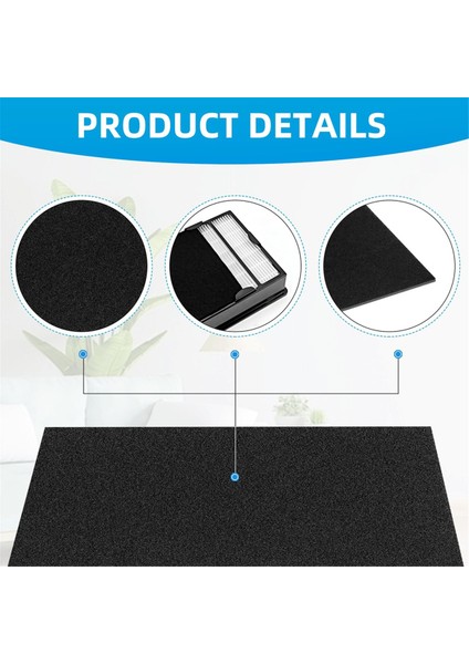 Holmes Hava Temizleyici Filtre B Için HAPF600 Hepa Filtre Yedeği - HAPF8650 HAP615 HAP625 HAP650 ile Uyumlu (Yurt Dışından)