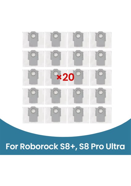 Taş Süpürgesi Için Toz Torbası Roborock Q7+, Q7 Max+ Robot Süpürge, Taş Süpürgesi Için Toz Torbası (Yurt Dışından)