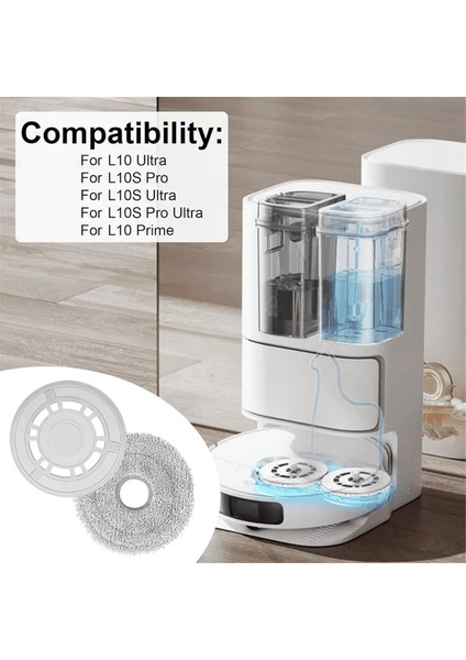 Xiaomi X20+ Için Mop Bezleri Plakaları, Dreame L10S Pro Gen 2/ L10 Ultra/ L10S PRO/L10S Ultra/ L10 Prime/ X20 Pro Parçaları (Yurt Dışından) fiyatları