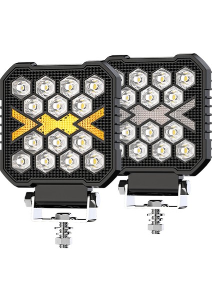 Kamyon Için 4 Inç LED Çalışma Işıkları, 30W Beyaz Amber Çalışma Işığı Yardımcı Offroad Sürüş Işığı Traktör Suv Atv Tekne Için (Yurt Dışından)