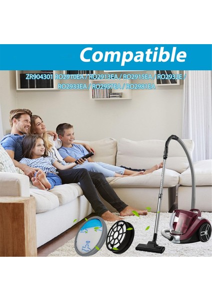 Rowenta RO2910EA RO2913EA RO2915EA RO2932EA RO2933EA RO2957EA RO2981EA Elektrikli Süpürge Parçaları Için Hepa Filtreleri (Yurt Dışından) fırsatları