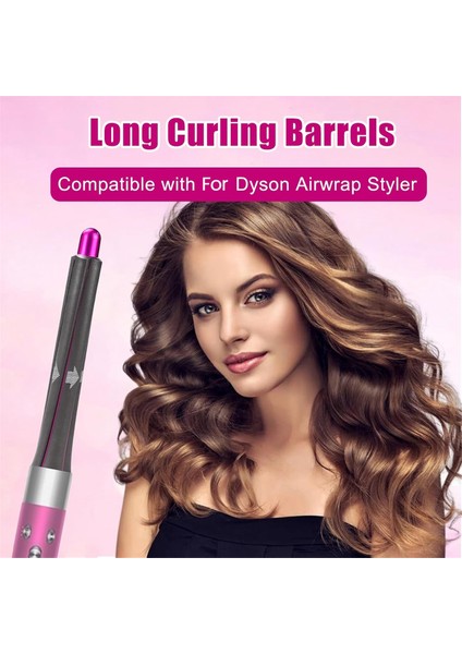 Dyson Airwrap Styler HS05 HS01 Için 20MM Uzunluğunda Bukle Makinesi Namlu Aparatı, Profesyonel Hacim ve Şekil Bukle Makinesi Aracı (Yurt Dışından)