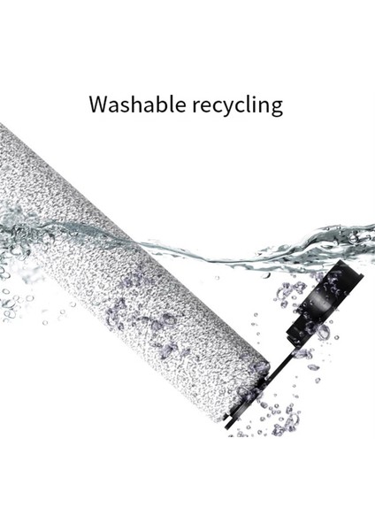 Midea Gx5 Zemin Fırçalama Makinesi Vakum Yedek Silindir Fırça Yıkanabilir Sünger (Yurt Dışından) fırsatları