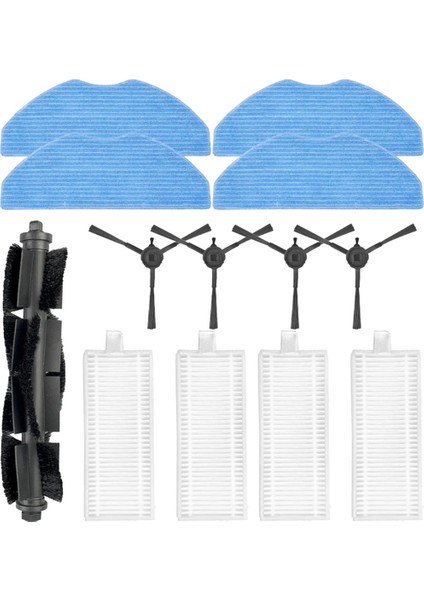 Ezvız Re4 / Re4 Plus / Re5 / Re5 Plus Yedek Parça Aksesuarları Ana Yan Fırça Paspas Bezi Filtre (Yurt Dışından)