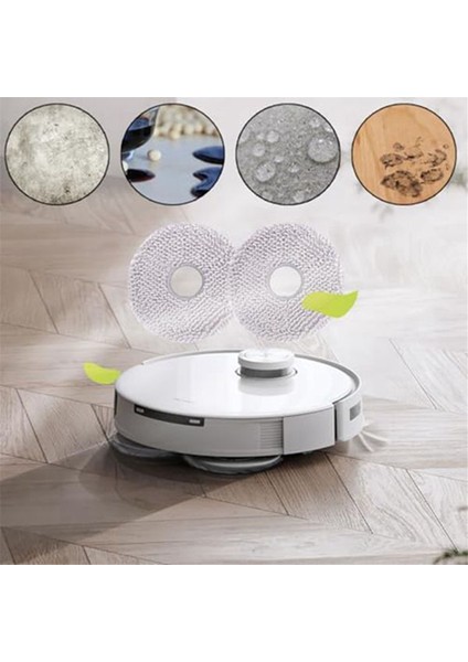 Ecovacs Deebot X2 Omni / X2 Pro / X2 Robot Süpürge Aksesuarları Silindir Ana Yan Fırça Filtre Paspas Bezi Toz Torbası Parçaları (Yurt Dışından)