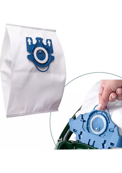 Miele Complete C1 C3 S8 Elektrikli Süpürge Aksesuarları Yedek Parçaları Için 14 Parça Toz Torbası Seti 3D Teknolojili Toz Torbası (Yurt Dışından)
