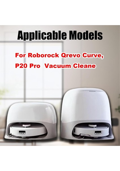 Roborock Qrevo CURVE/P20 Pro Robot Süpürge Parçaları Ana Yan Fırça Hepa Filtreleri Aksesuarları (Yurt Dışından) modelleri
