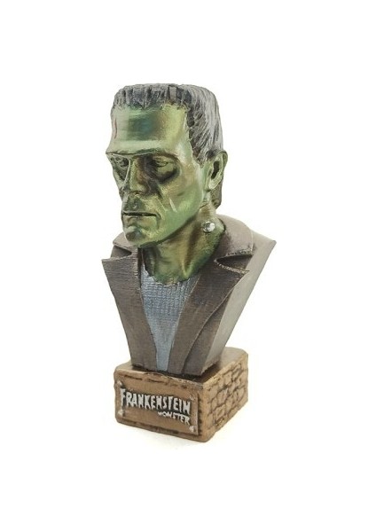 Polyester Frankestein Büst Büyük Boy