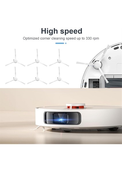 Dreame L10S Ultra, L10 Ultra, L10 Prime, L10S Pro Gen 2, S10, S10 Pro, S20, S20 Pro Için Xiaomi X20+ /X10+ Için Yan Fırça (Yurt Dışından) fiyatları